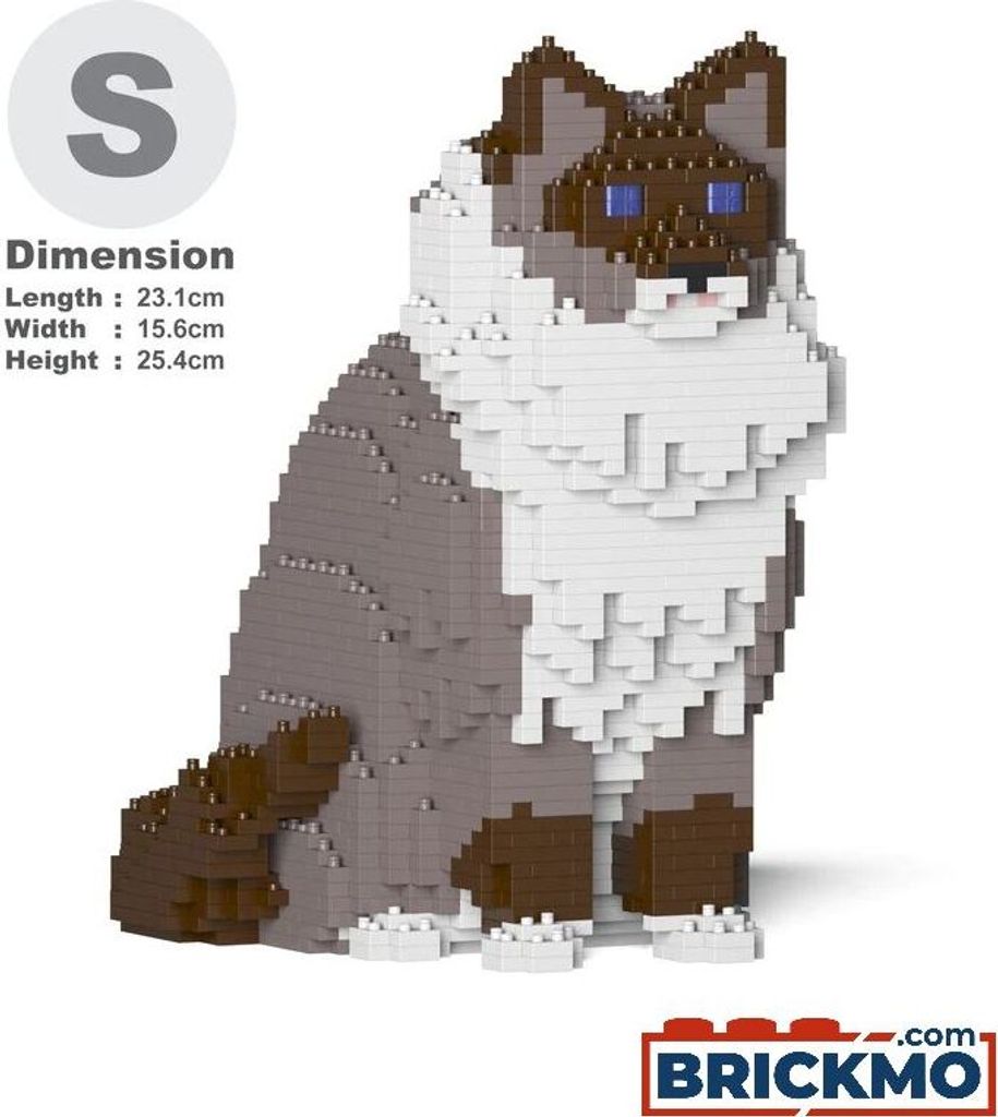 JEKCA Bricks Ragdoll Cat 01S-M03 ST19RCA01-M03
