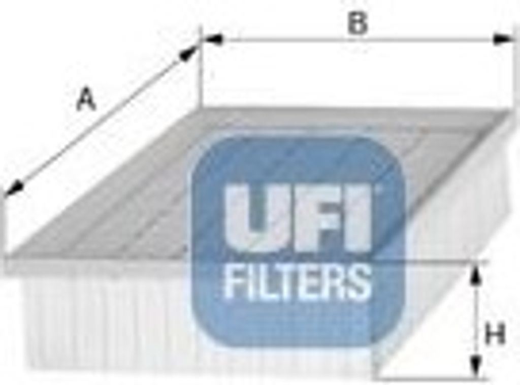 Luftfilter UFI 30.020.00 für SEAT TOLEDO I (1L) Filtereinsatz