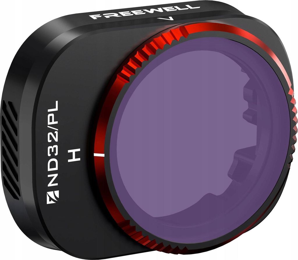 Freewell Dji Mini 4 Pro Nd32/pl Hybrid-kameraobjektivfilter Schwarz Schwarz One Size