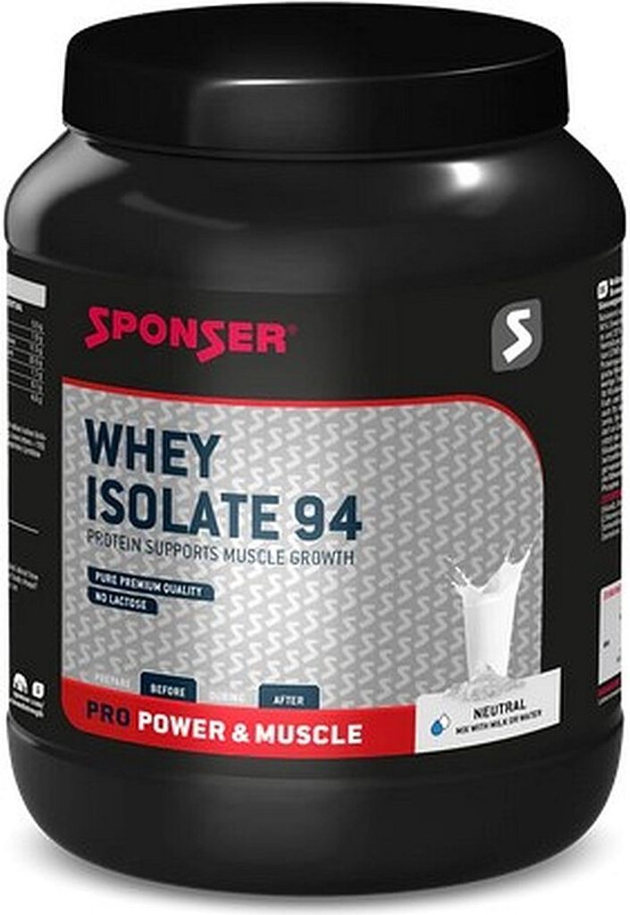 Sponser Whey Isolate 94 - 850 g Neutral