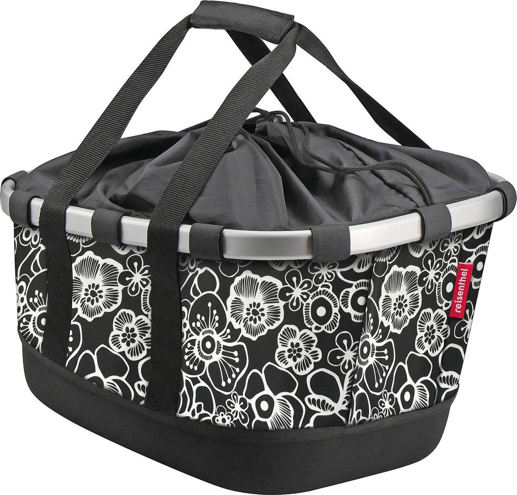 KLICKfix BIKEBASKET GT FÜR RACKTIMEFLEUR SCHWARZ Produktbild 