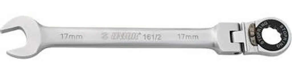 Clé à cliquet articulée 19mm Unior - Solution pour accès difficiles