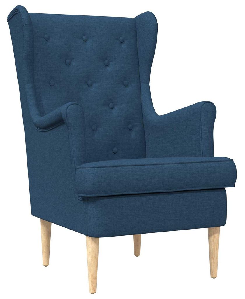 Sessel Blau Stoff - Fernseh- & Relaxsessel DE1306