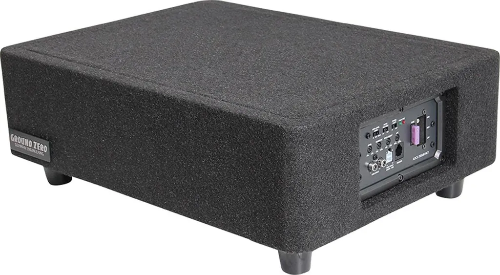 Basses Profondes sans Encombrement : Ground Zero GZCS 25SUB-ACT 25cm