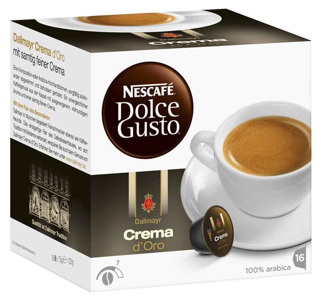 NESCAFÉ 842117 Nescafé D.Gusto D.Crema DÓro16 Zdjęcie produktu 