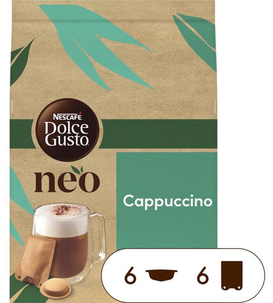 Nescafé Dolce Gusto Neo Cappuccino Kapseln, 12 Stück, 122g Produktbild 