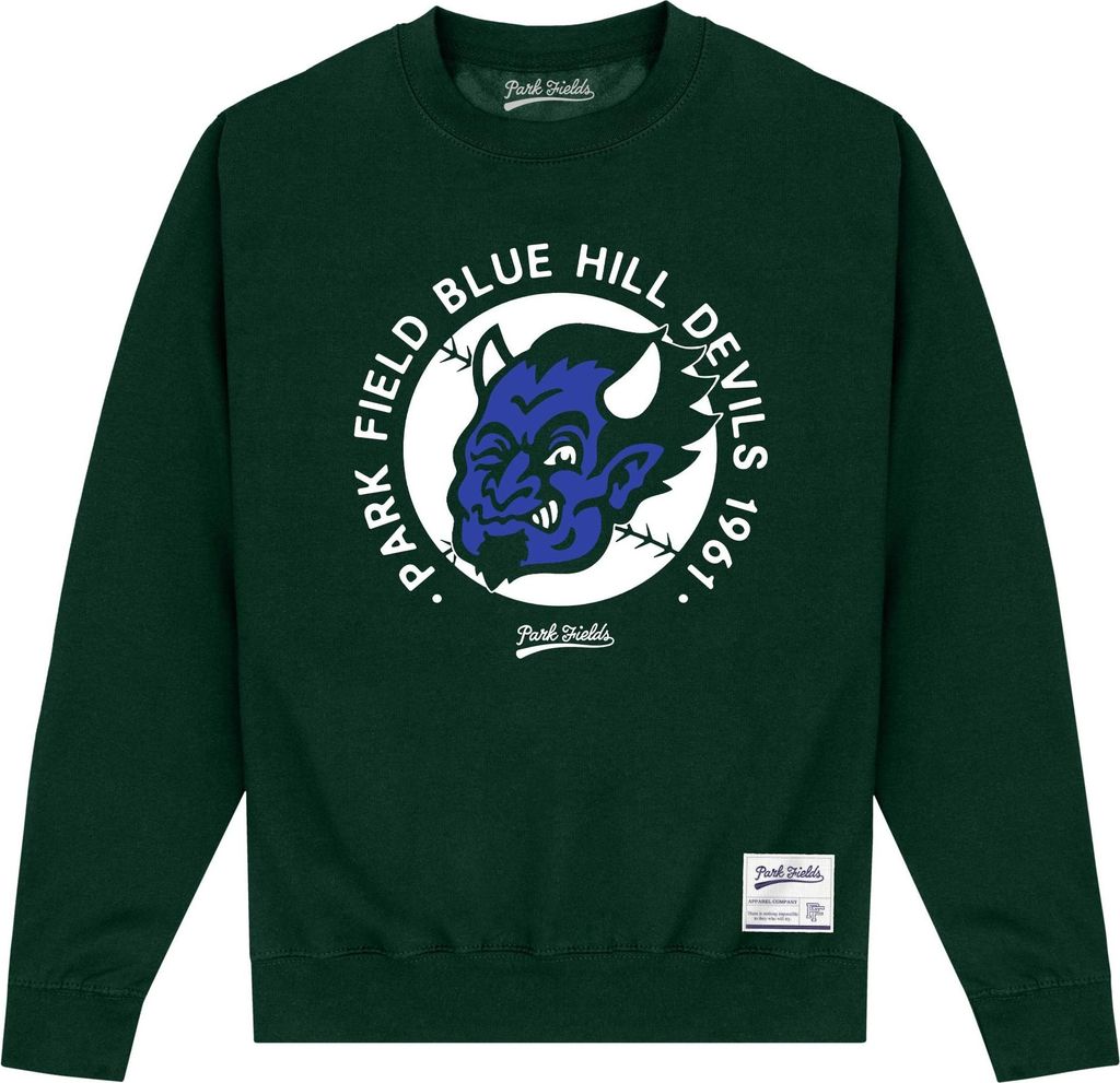 Blue Devils - Sweatshirt für Herren/Damen Uni PN635 (XL) (Tannengrün)