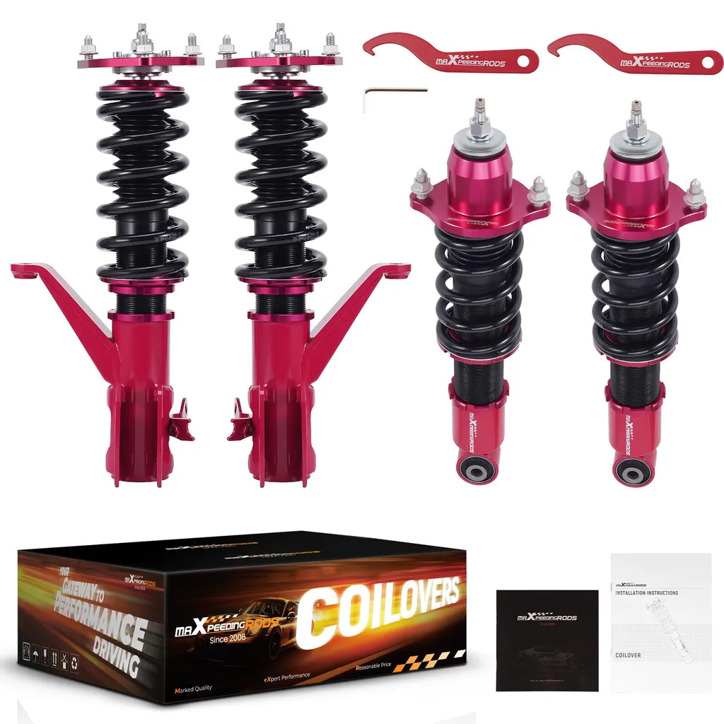 Amortisseurs réglables pour Honda Civic DX EX GX HX LX Si Coupé