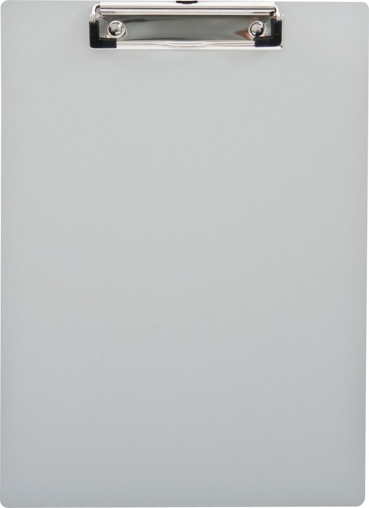 Klemmbrett DIN A4 Aluminium silber