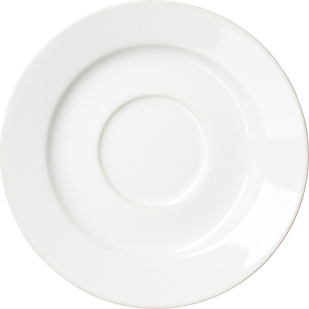 Untertasse zu Kaffeetasse 15,5cm 6er Set Volos weiss