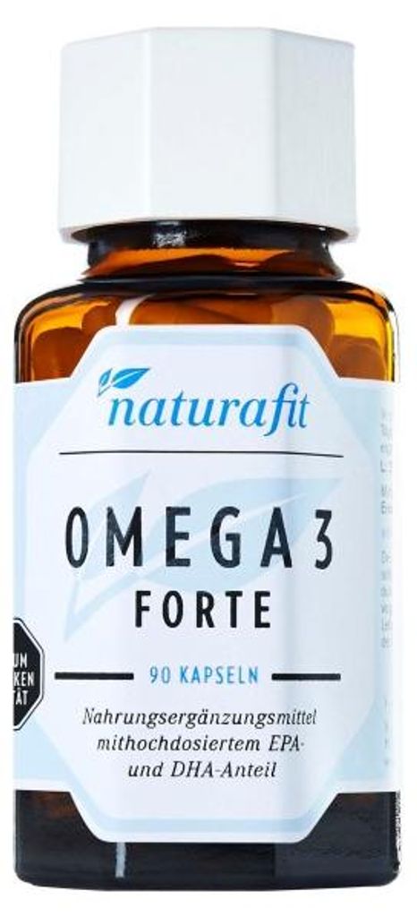 naturafit Omega 3 Forte Kapseln, 90 St. Kapseln
