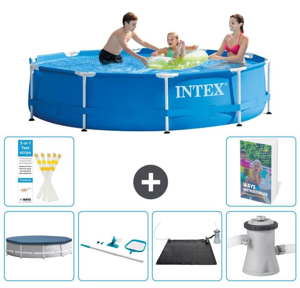 Frame Pool Rund - 305x76 cm - 7-teilig S67
