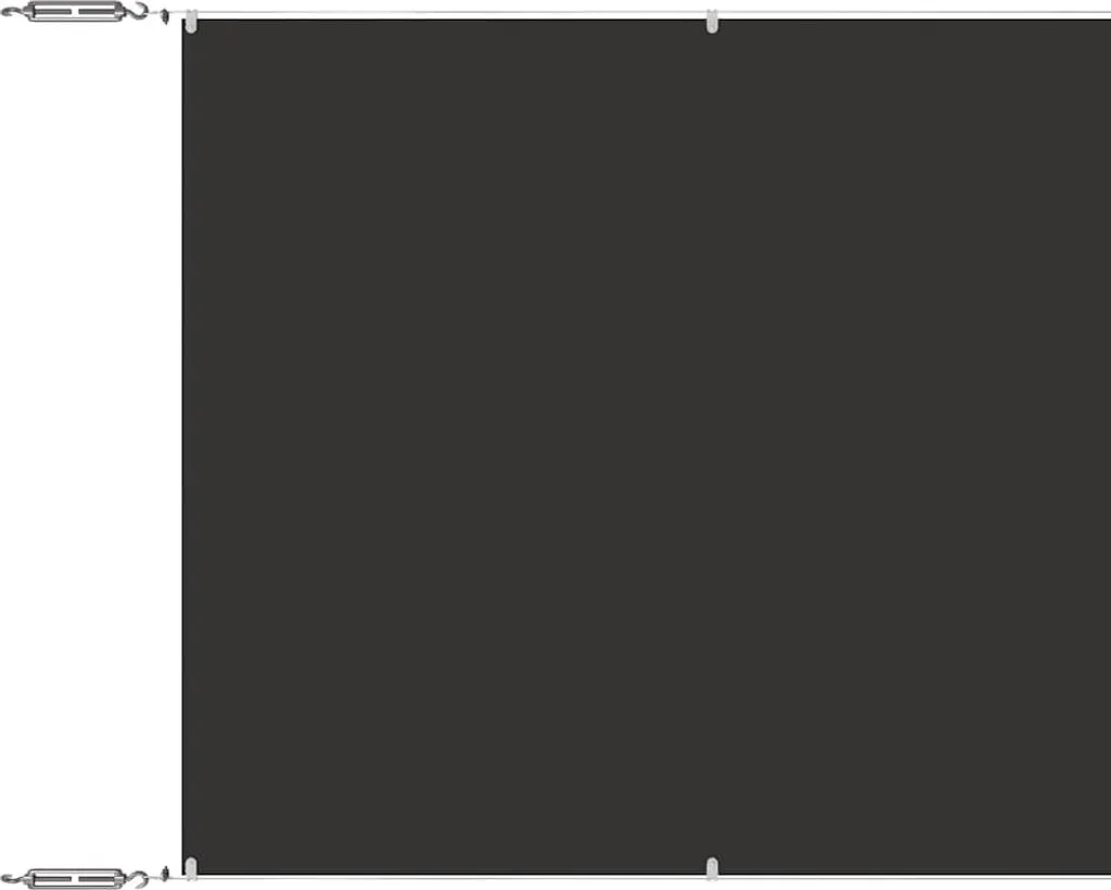 vidaXL Tenda verticale antracite 140x600 cm Tessuto Oxford