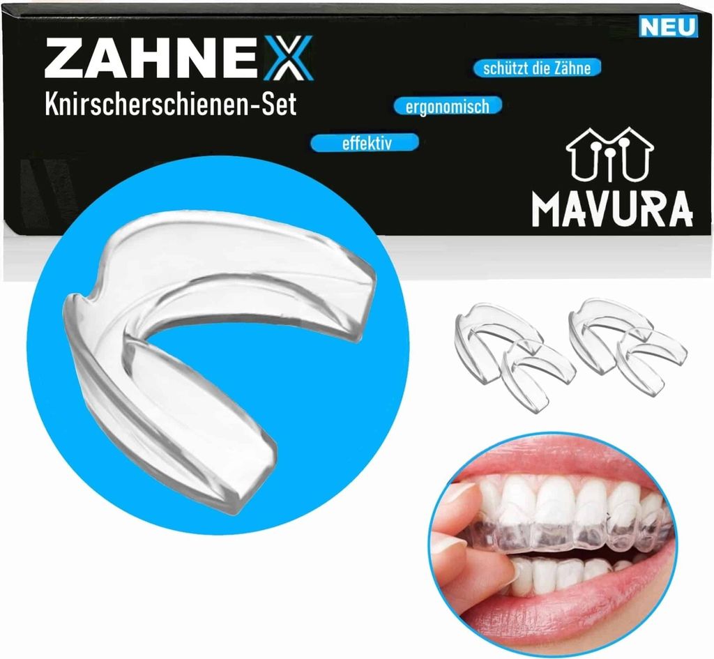 ZAHNEX Premium Gouttière occlusale [lot de 4] Gouttière de Image du produit 