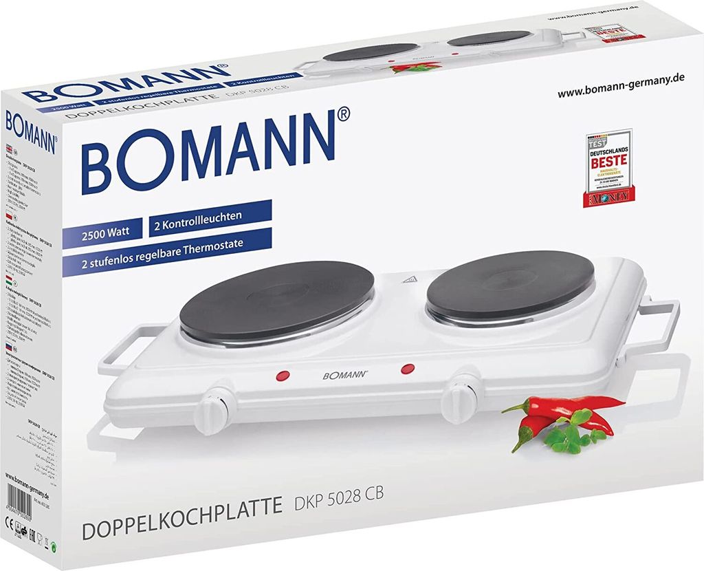 Podwójna płyta grzewcza DKP 5028 CB Zdjęcie produktu 15