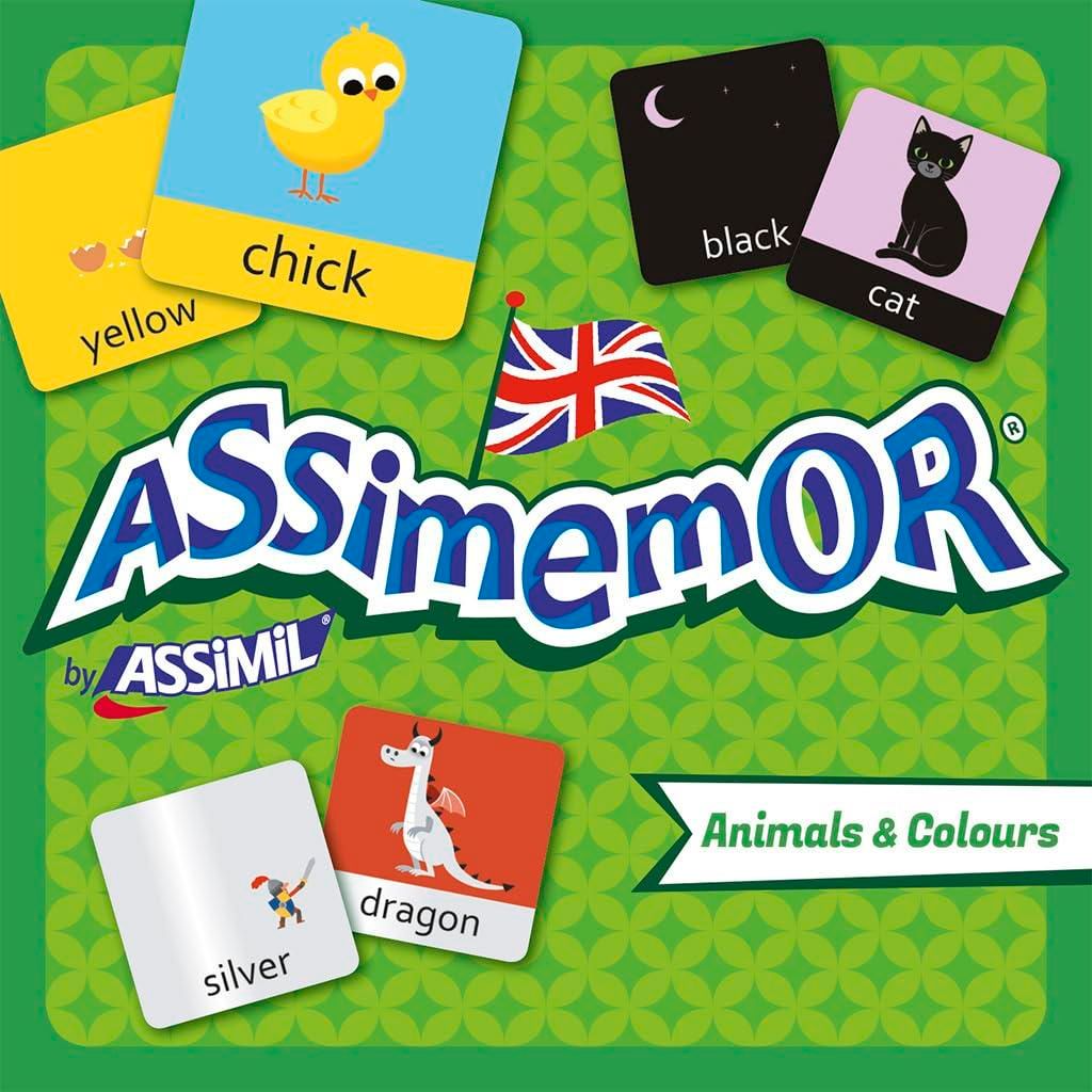 Assimil Animals & Colors: Das kinderleichte Englisch-Gedächtnisspiel
