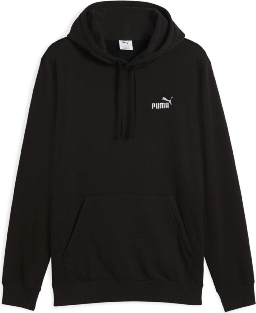Puma ESS 2 COLOR Small No 1 Logo Hoodie FL - PUMA Black, Größe:M