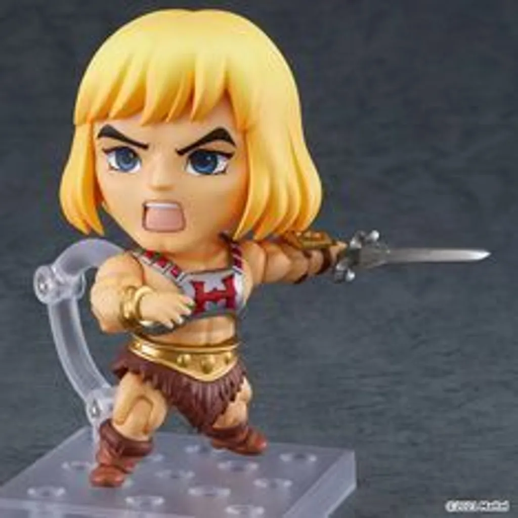 Nendoroid He-Man 10 cm avec accessoires et visages interchangeables - 3