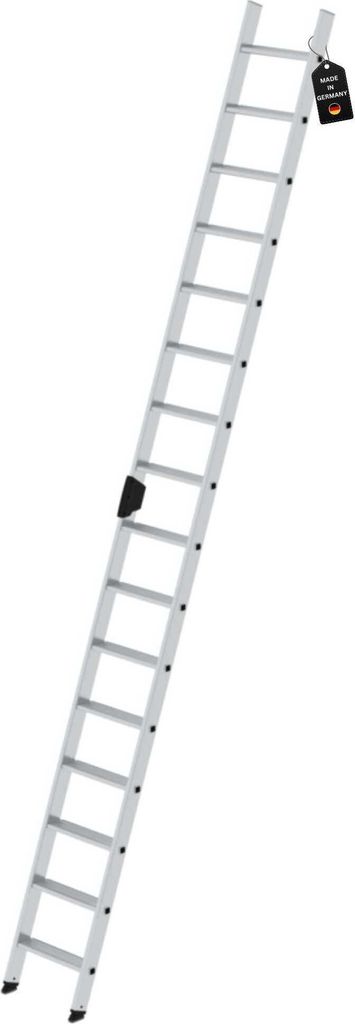 Stufen-Anlegeleiter ohne Traverse 16 Stufen