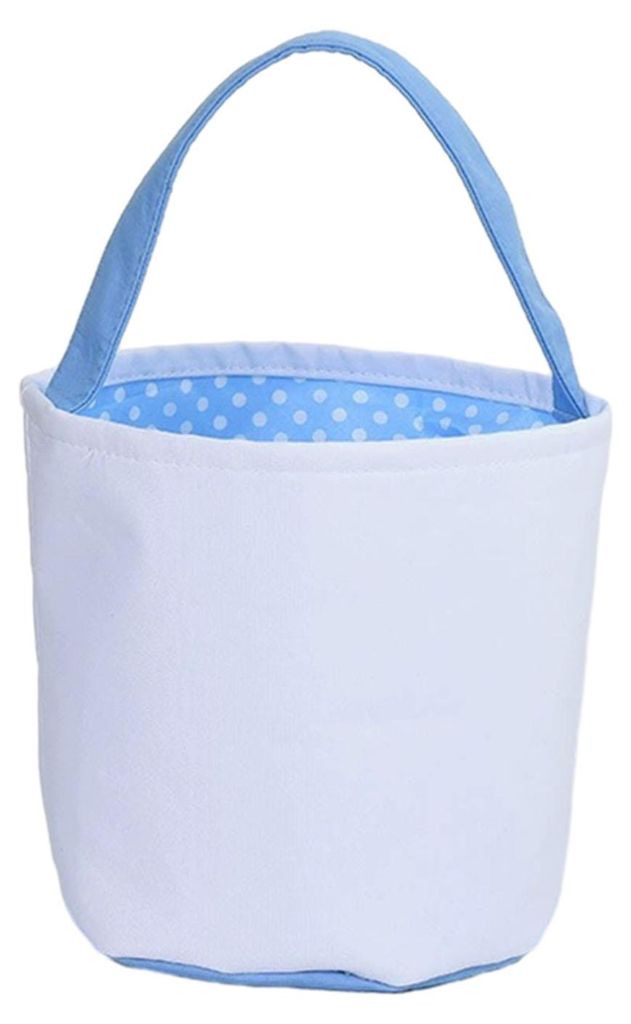 Ostergeschenktasche mit Hasenmuster am Henkel, Ostereiersuche-Korb, DIY-Geschenktasche für Süßigkeiten