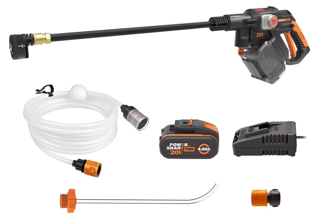 WORX WG633E, Kompaktné, Batérie, 6 m, Vysokotlakový, Obrázok produktu 