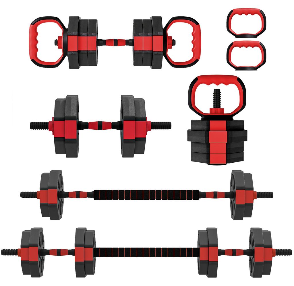 SPORTNOW 6-in-1 Hantelset Kurzhantel Set Kurzhanteln Produktbild 