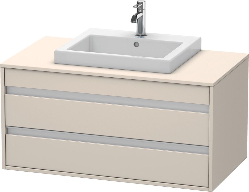 Duravit Waschtischunterbau KETHO 550 x 1000 x 496 mm taupe