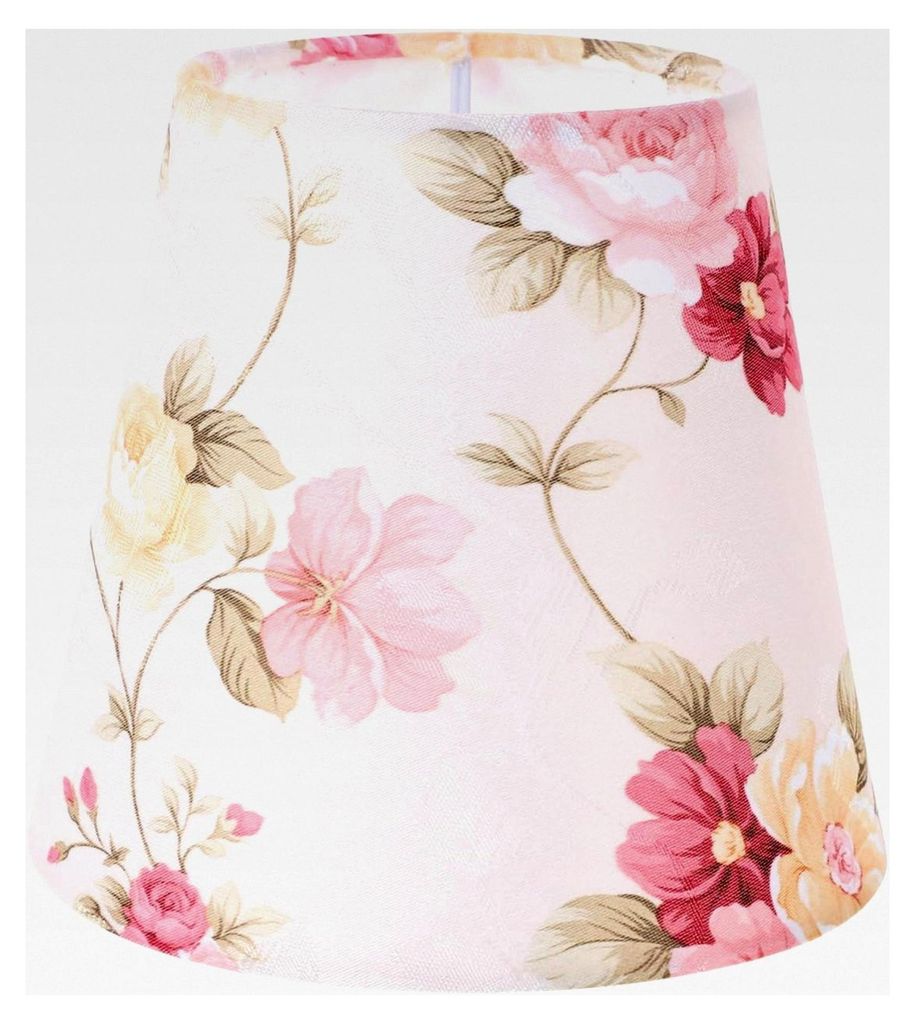 Vintage-Blumen-Stoff-Lampenschirm für Lampenabdeckungen
