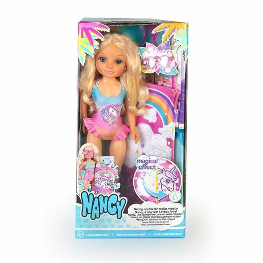 Nancy Poupée avec Serviette Magique Multicolore : Pack de Jeu Complet - 11