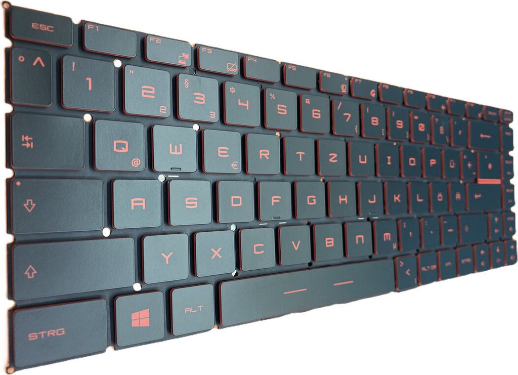 DEUTSCHE - Tastatur Keyboard kompatibel für MSI GS65 Stealth 9SD-413