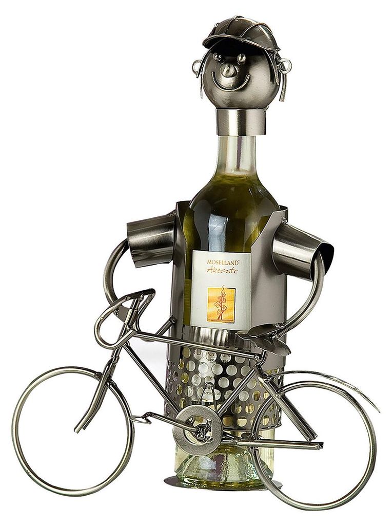GILDE Sonstiges Tischzubehör Flaschenhalter Fahrrad  H. 28 Produktbild 