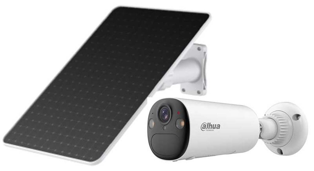 Dahua DH-KIT/BF4CP-4G-XL/M0508 4MP WLAN IP-Überwachungskamera Solar Akku 4G LTE