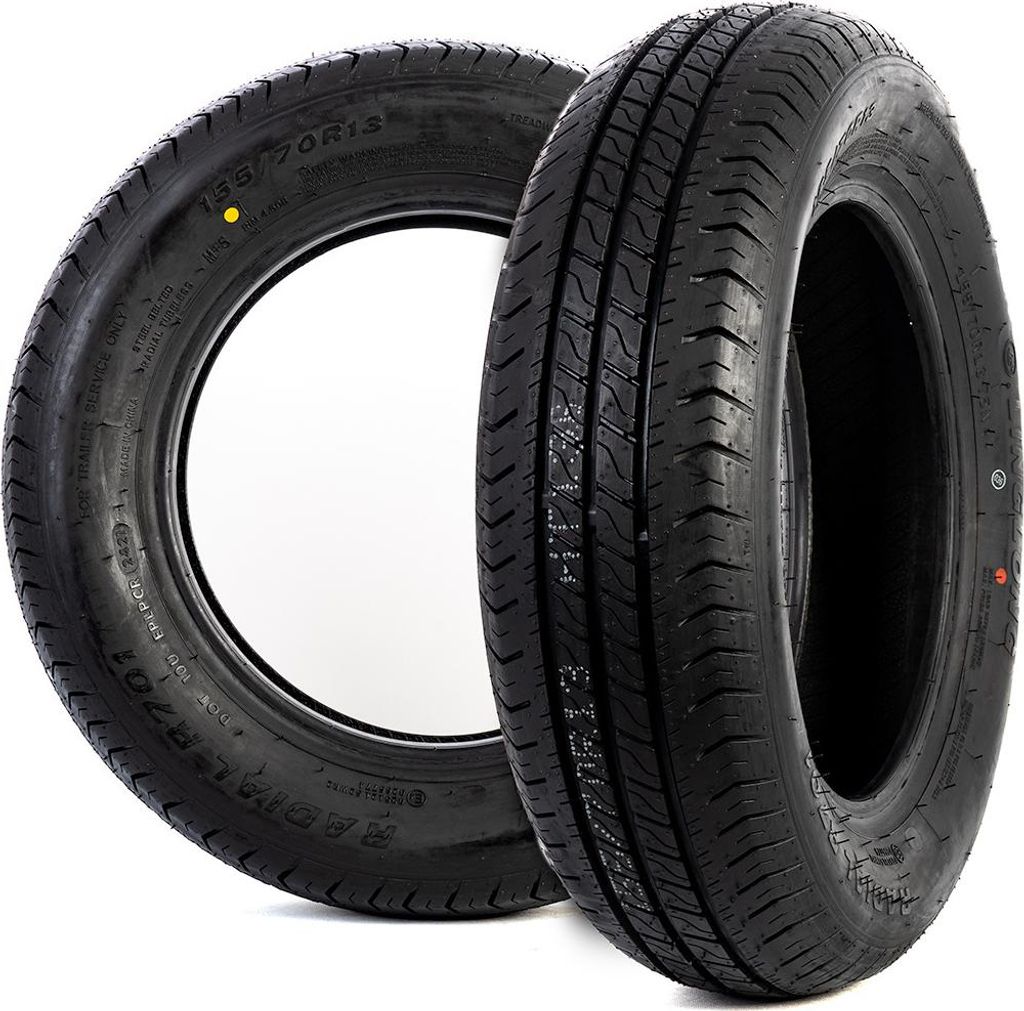 Sada dvou pneumatik LINGLONG 155/70 R13 75N pro přívěsy a Obrázek produktu 