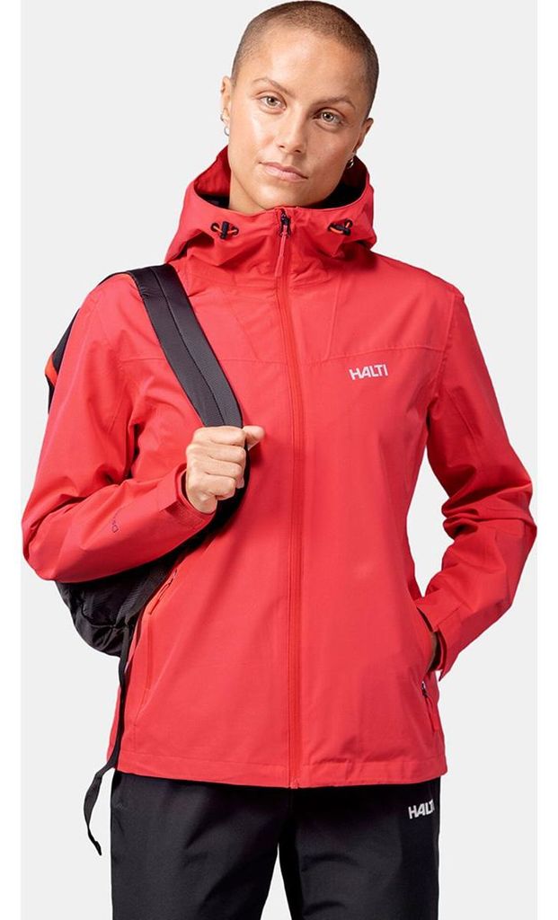 Halti Damen Jacke Forter DX Shell Jacket Rot 42 Produktbild 