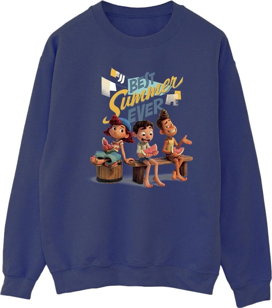 Disney - "Best Summer Ever" Sweatshirt für Herren BI31728 (S) (Marineblau)