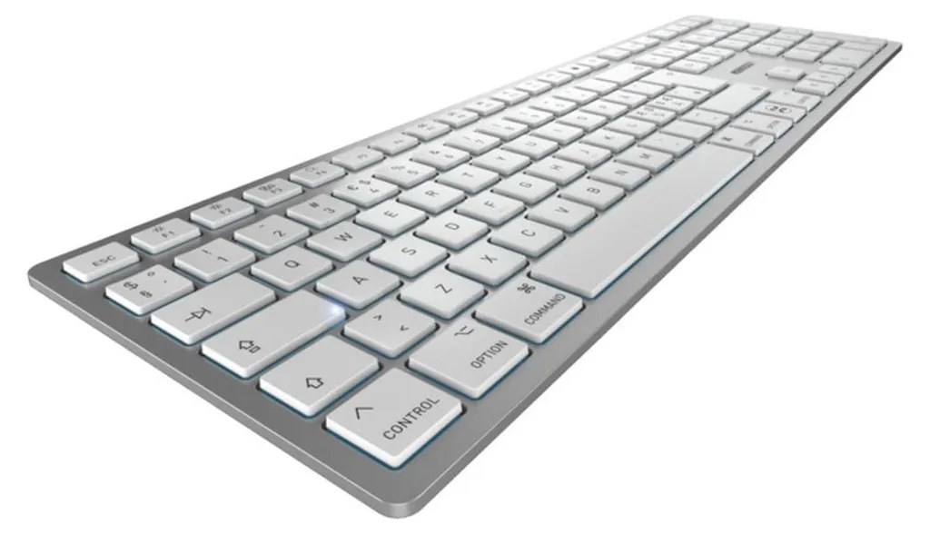 Clavier Bluetooth Mac Cherry KW 9100 SLIM QWERTY Idéal Télétravail