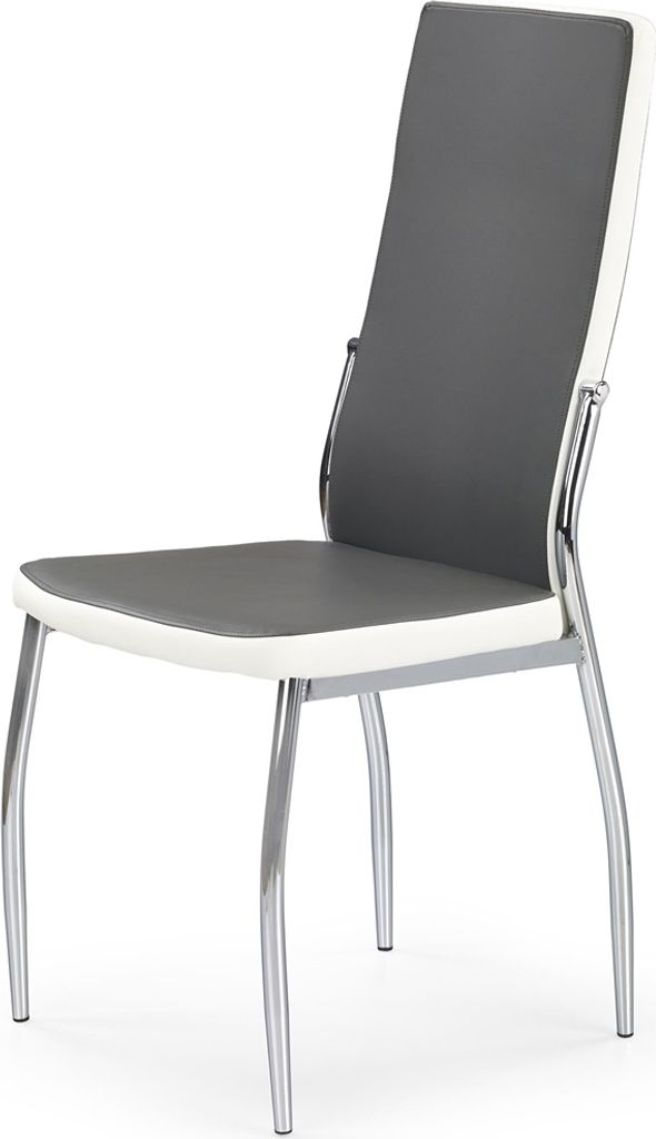 Halmar Essensstuhl K210 - grau-weiß