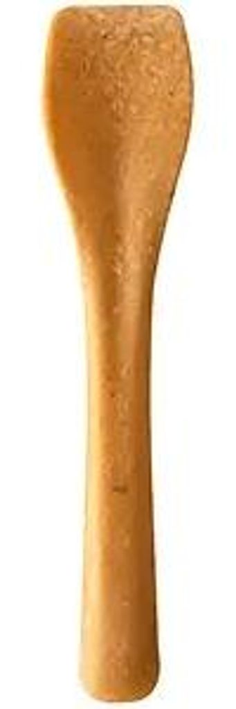 Cuillère à glace en fibre de bois "REUSE" WPC brun clair Image du produit 