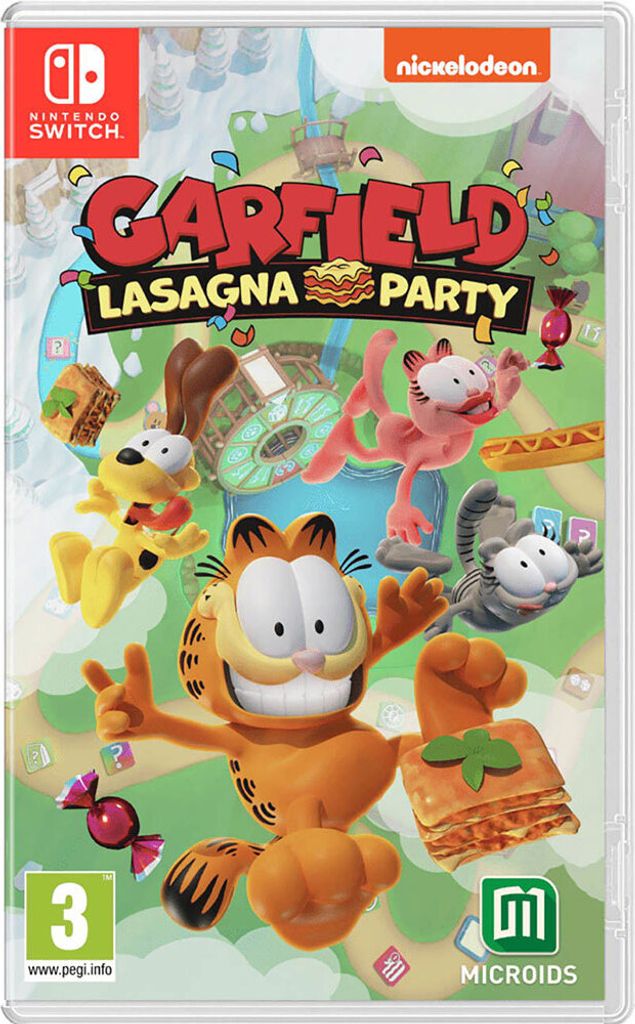 Microids Garfield : Lasagna Party, Nintendo Switch, E Produktbild 