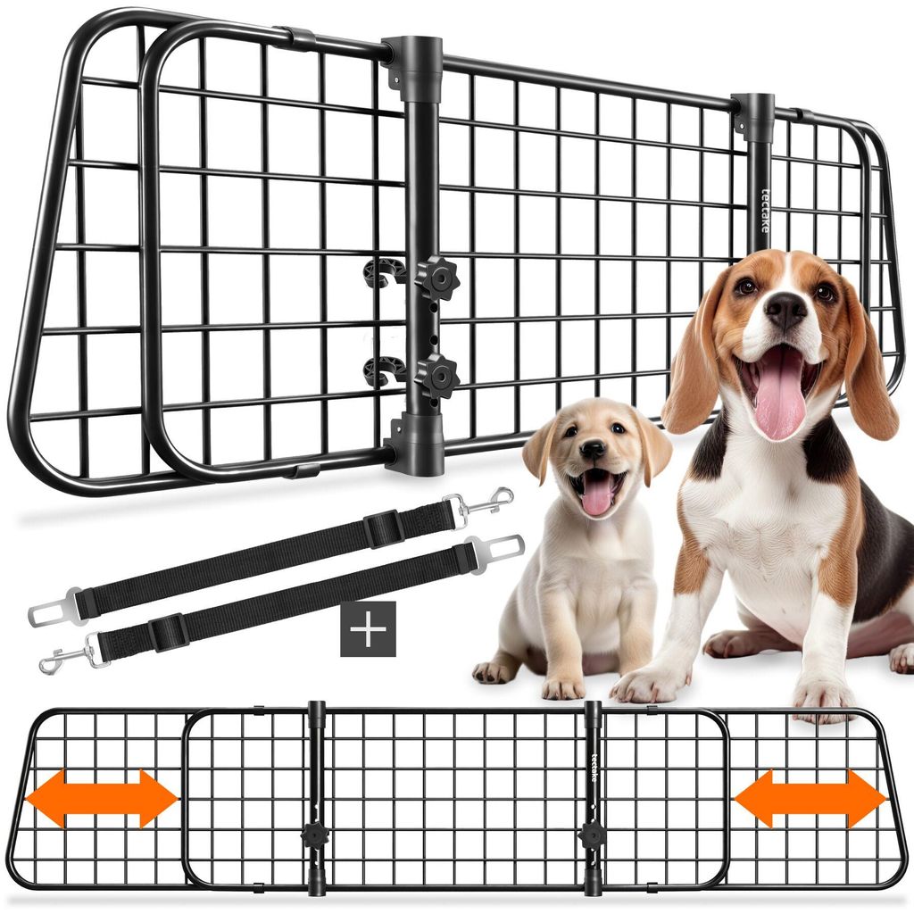 tectake® Hundeschutzgitter Balu verstellbare Breite 91,5 x Produktbild 