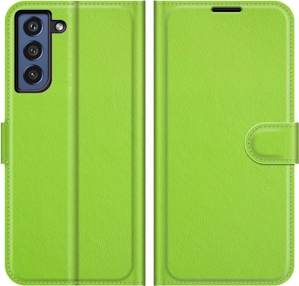 Samsung Galaxy S21 FE Hülle - Coverup Klapphülle - Grün