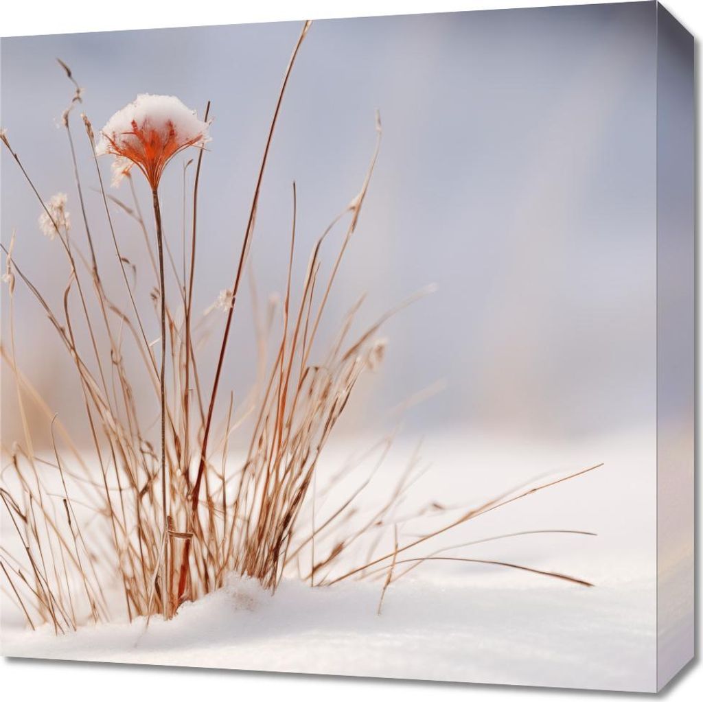 Bild 50x50cm Winter in Details