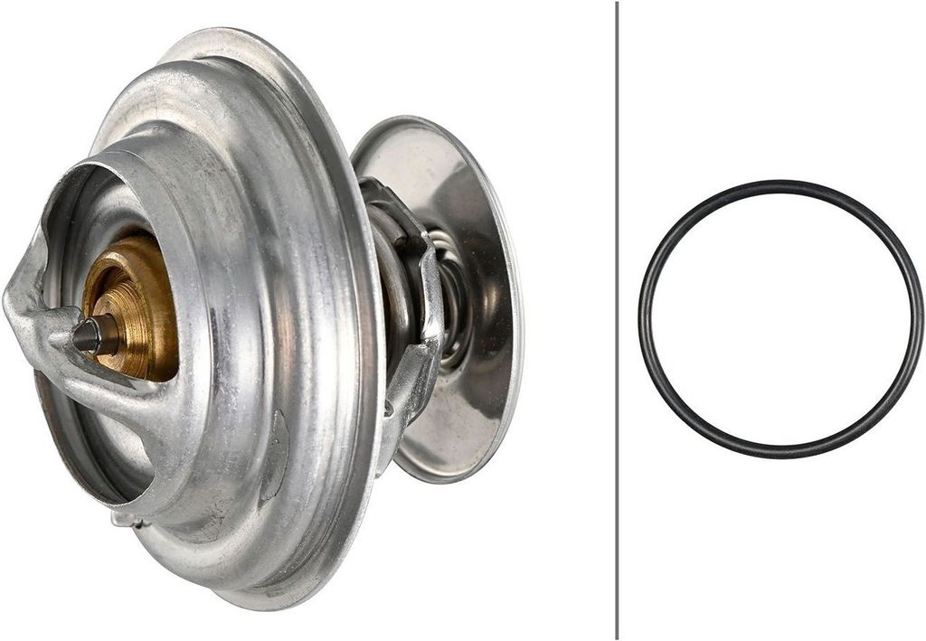 HELLA Thermostat Kühlmittel 83°C passend für MERCEDES-BENZ VARIO Kasten/Kombi Vario Pritsche / Fahrgestell VARIO Kipper VARIO Bus VARIO Triebkopf