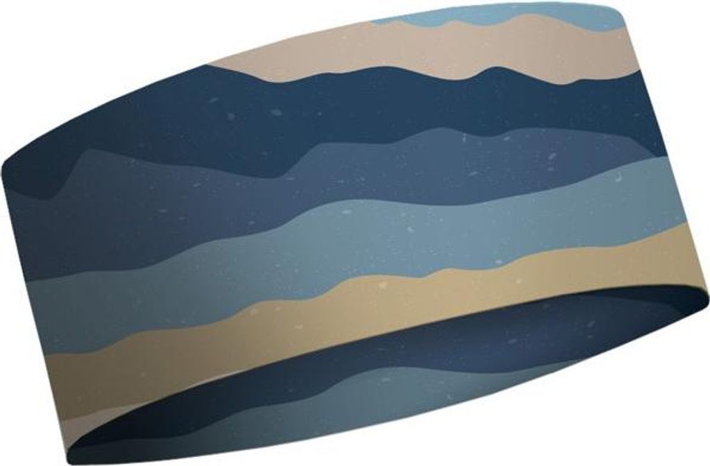 Čelenka MATT Coolmax (Polyesterfasern) ECO HEADBAND Uni, Berge
