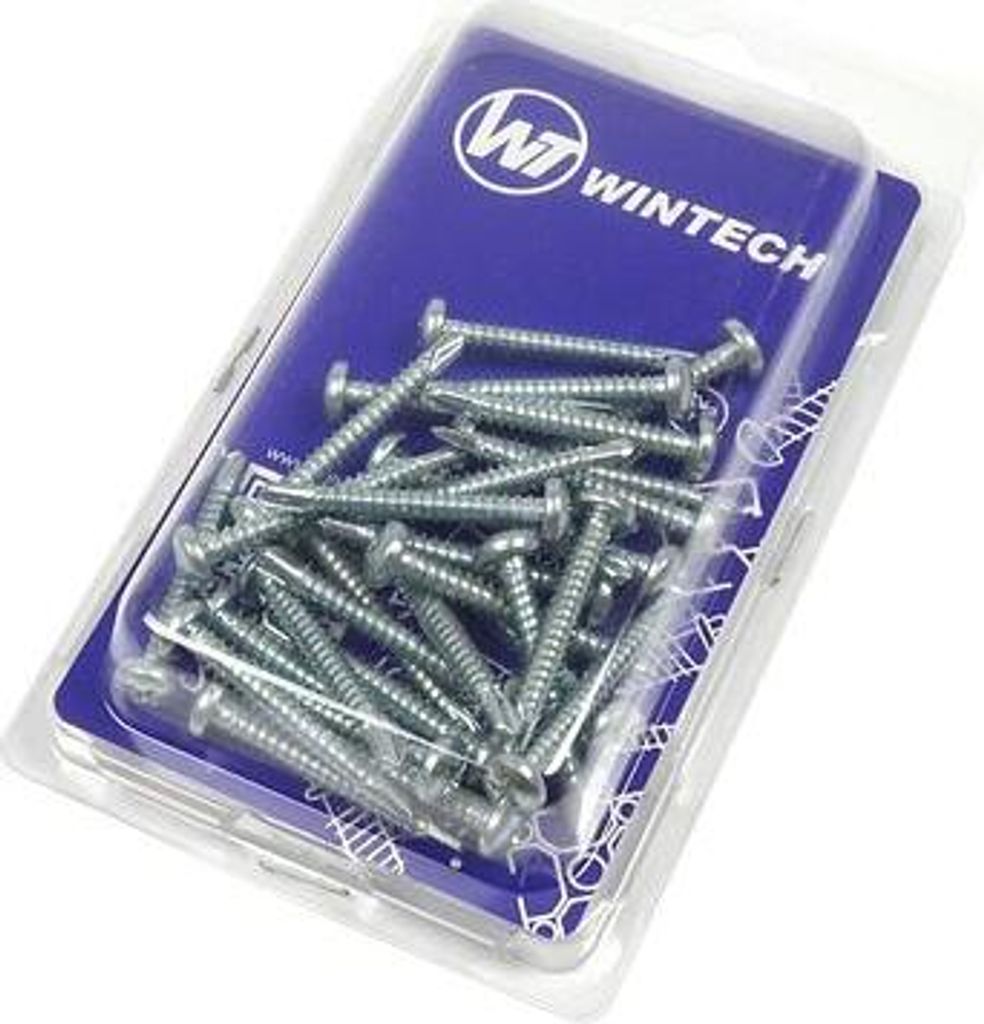 Selbstbohrende Schraube DIN 7504 N 4,2 x 25 ZB - Halbkugelkopf, Kreuzschlitz - Packung mit 50 Stück