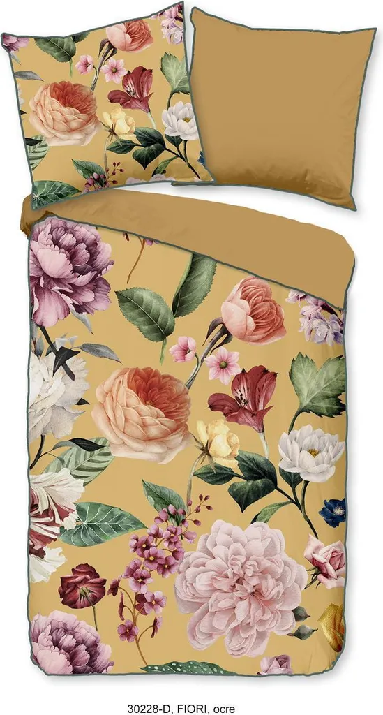 Copripiumino Descanso 155x220 + 1* 80x80 cm - fiori