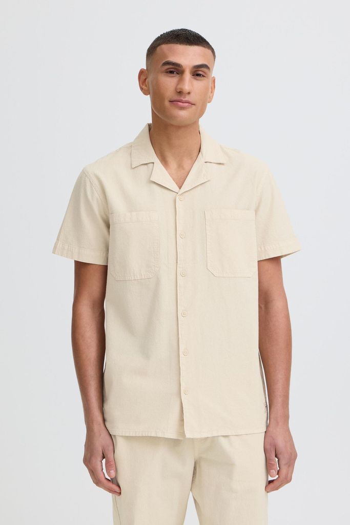 !Solid SDNeel Herren Kurzarmhemd Hemd Herrenhemd 100% Baumwolle Regular Fit