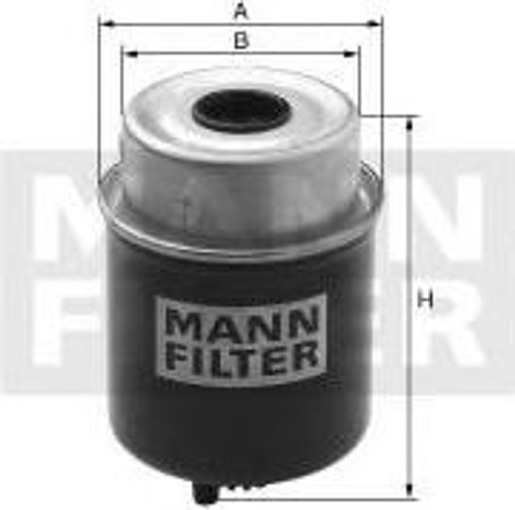 Kraftstofffilter MANN-FILTER WK 8135 für JOHN DEERE Series 6020 Anschraubfilter