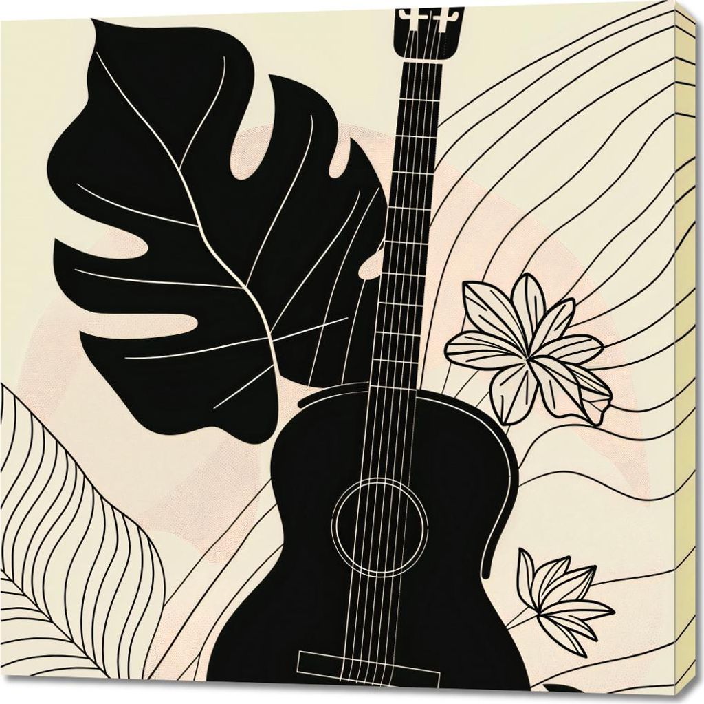 Bild 90x90cm Melodien der Natur