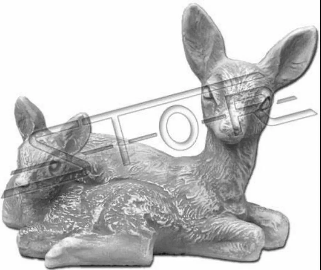 Aménager son Jardin avec cette Statue Bambi en Pierre pour une Ambiance